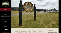 Desktop Screenshot of mtdouggolfvictoria.ca